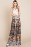 Plus Snakeskin Palazzo Pants