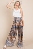 Plus Snakeskin Palazzo Pants