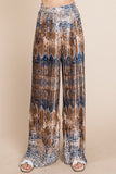 Plus Snakeskin Palazzo Pants