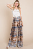 Plus Snakeskin Palazzo Pants