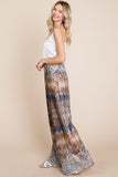 Plus Snakeskin Palazzo Pants