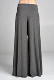 Gray Palazzo Pants- Plus Set