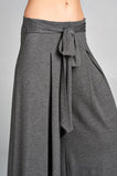 Gray Palazzo Pants- Plus Set