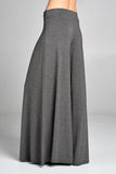 Gray Palazzo Pants- Plus Set